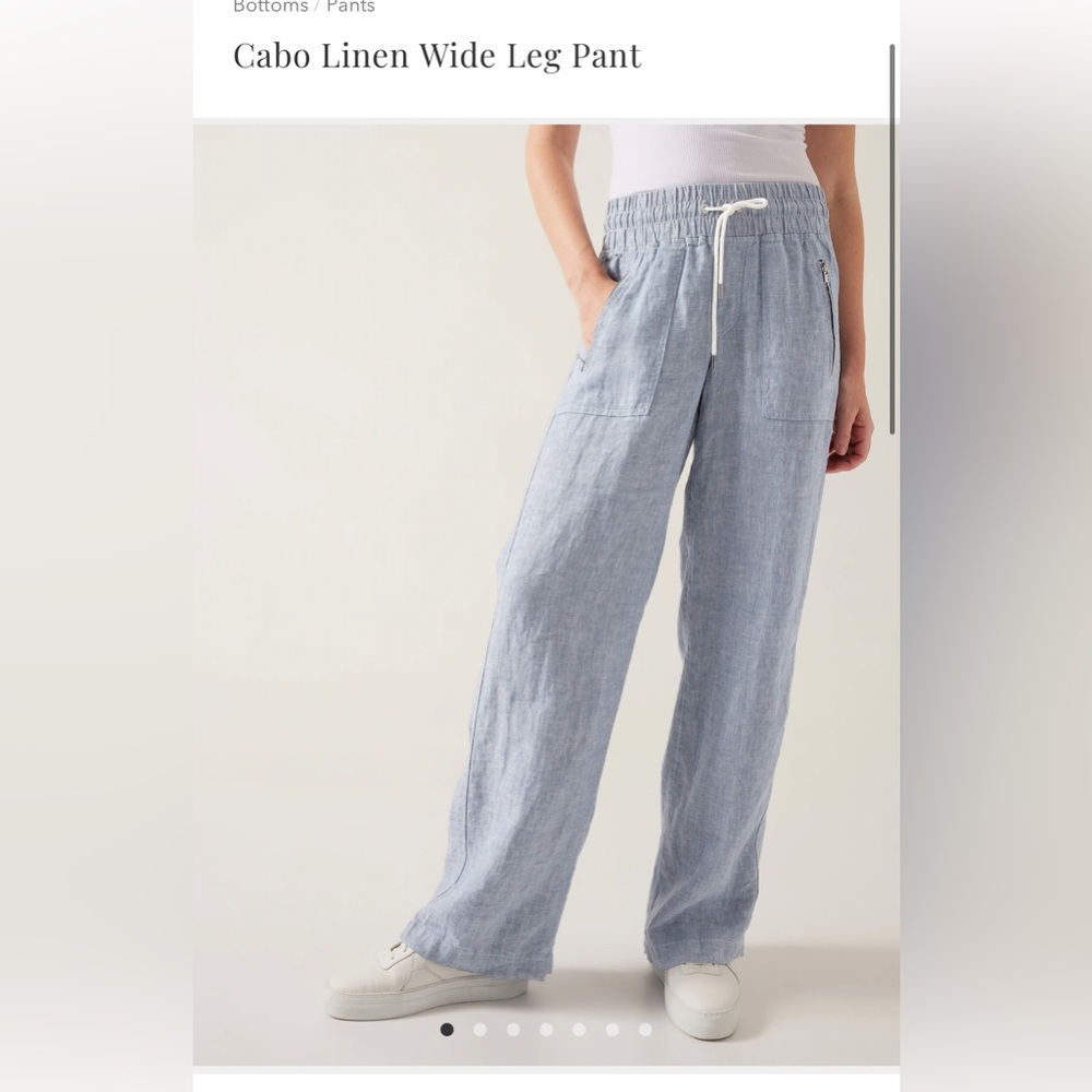 Athleta Cabo wide leg pant